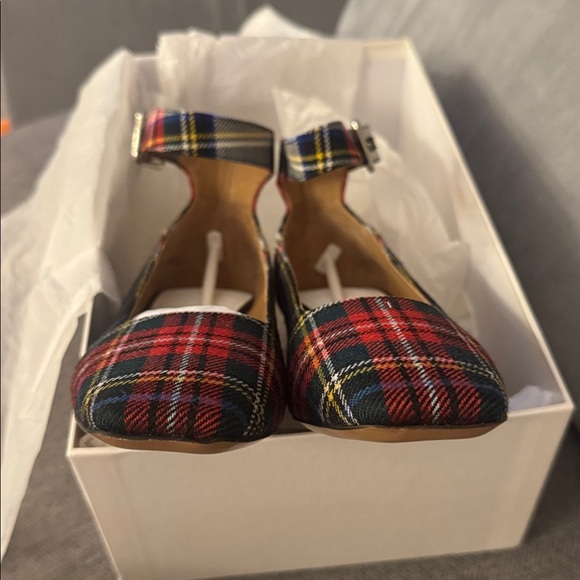 Maison Martin Margiela Plaid Ankle Strap Heels - Picture 5 of 9